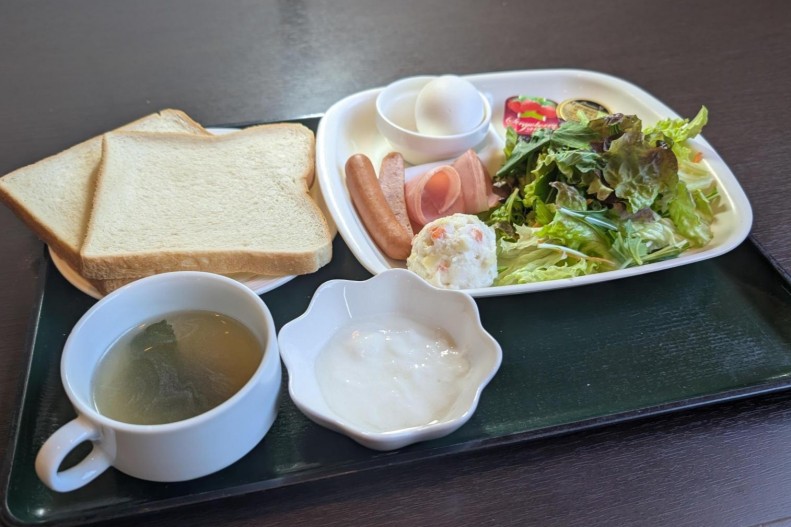 ホテル門前の湯の洋食