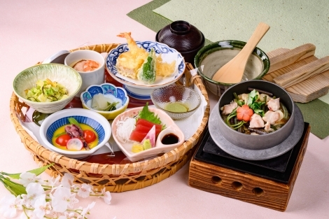 季節の花かご御膳-5月のお品書き-