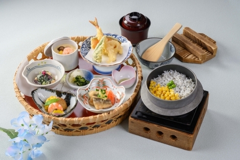 季節の花かご御膳-6月のお品書き-